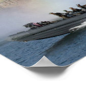 MH-47G Chinook Hubschrauber Poster (Ecke)