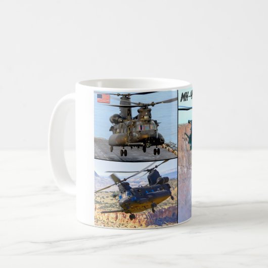 MH-47G CHINOOK KAFFEETASSE (Vorderseite Links)