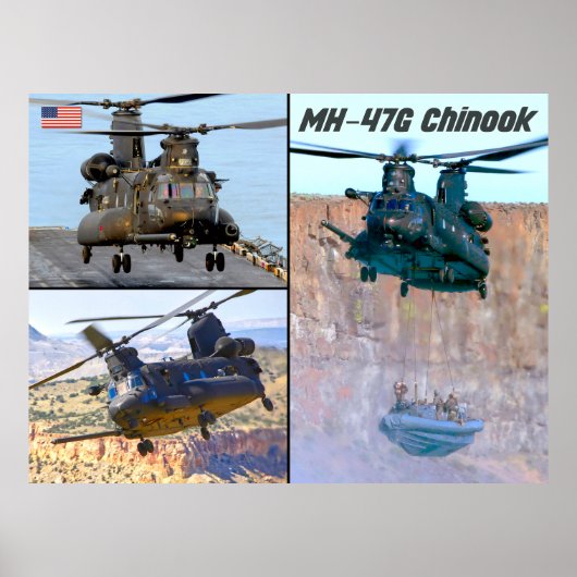 MH-47G CHINOOK POSTER (Vorne)