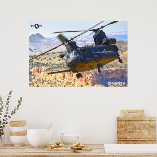 MH-47G CHINOOK POSTER (Küche)