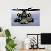 MH-53 Pave Low Poster (Heimbüro)