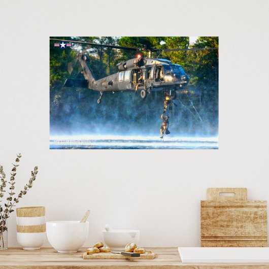 MH-60 M BLACKHAWK POSTER (Küche)
