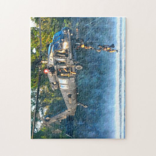 MH-60 M SCHWARZE HAWK (11 x 14 INCH) Puzzle (Vertikal)