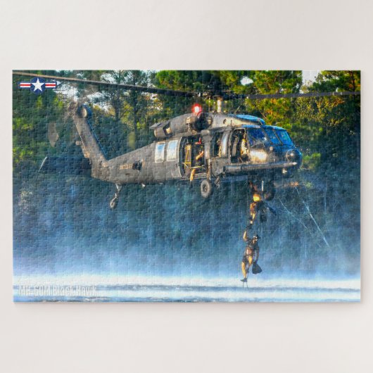 MH-60 M SCHWARZE HAWK (20 x 30 INCH) Puzzle (Horizontal)