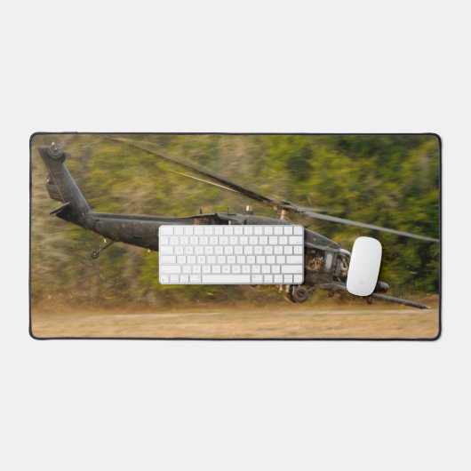 MH-60 M SCHWARZE HAWK SCHREIBTISCHUNTERLAGE (Tastatur & Maus)