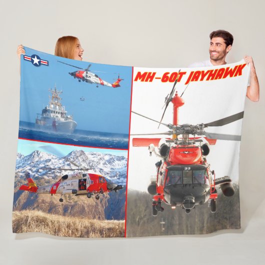 MH-60 T JAYHAWK FLEECEDECKE (Beispiel)