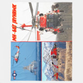 MH-60 T JAYHAWK FLEECEDECKE (Vorderseite)