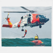 MH-60 T JAYHAWK FLEECEDECKE (Vorderseite (Horizontal))