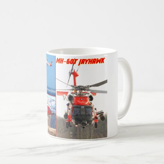 MH-60 T JAYHAWK KAFFEETASSE (VorderseiteRechts)