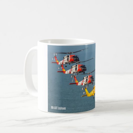 MH-60 T JAYHAWK KAFFEETASSE (Vorderseite Links)