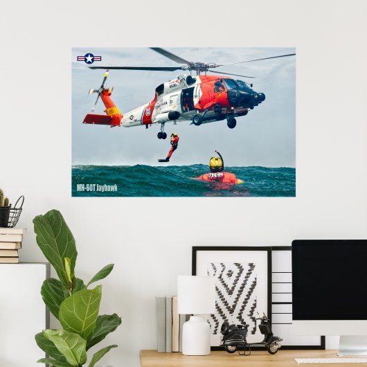 MH-60 T JAYHAWK POSTER (Heimbüro)