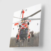 MH-60 T JAYHAWK QUADRATISCHE WANDUHR (Winkel)