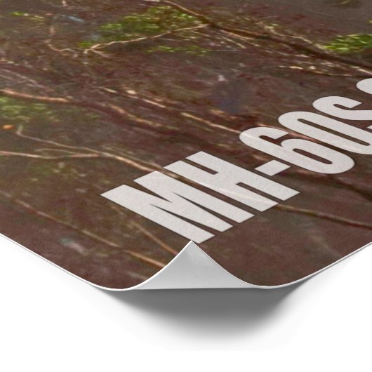 MH-60er SEAHAWK Poster (Ecke)