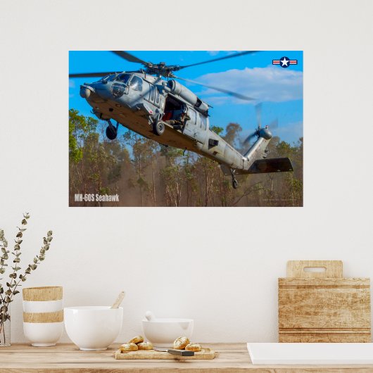 MH-60er SEAHAWK Poster (Küche)
