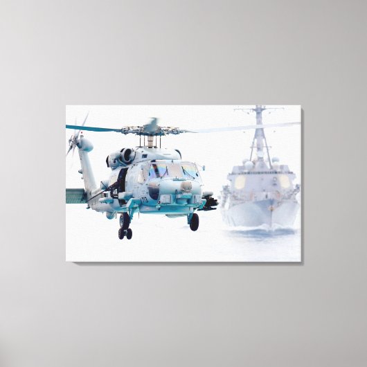 MH-60R SEAHAWK 24x36 Leinwanddruck (Vorderseite)
