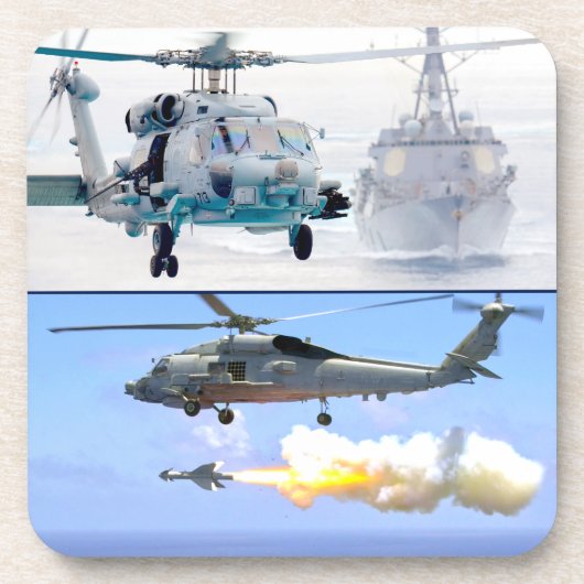 MH-60R SEAHAWK GETRÄNKEUNTERSETZER (Vorderseite)