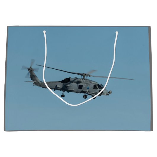 MH-60R Seahawk Große Geschenktüte (Vorderseite)