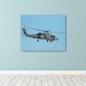 MH-60R Seahawk Leinwanddruck (Insitu (Holzboden))