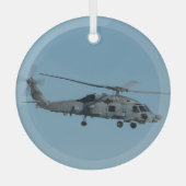MH-60R Seahawk Ornament Aus Glas (Vorderseite)