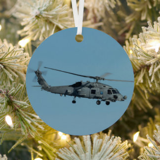 MH-60R Seahawk Ornament Aus Metall