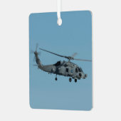MH-60R Seahawk Ornament Aus Metall (Vorderseite links)