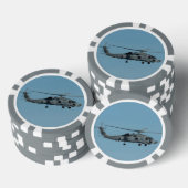 MH-60R Seahawk Pokerchips (Stapel)
