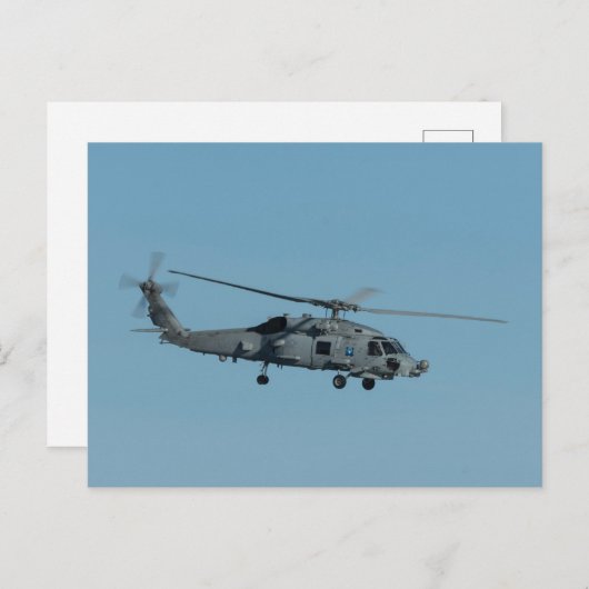MH-60R Seahawk Postkarte (Vorne/Hinten)