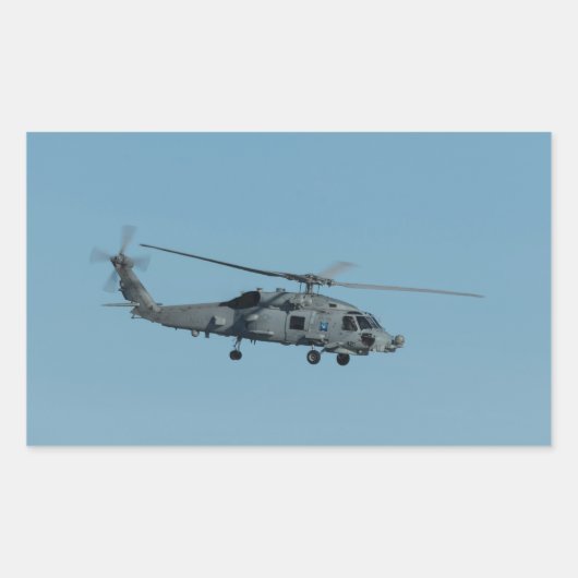 MH-60R Seahawk Rechteckiger Aufkleber (Vorderseite)