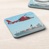 MH-65 DELPHIN GETRÄNKEUNTERSETZER (Linke Seite)