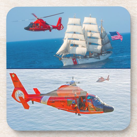 MH-65 DELPHIN GETRÄNKEUNTERSETZER (Vorderseite)