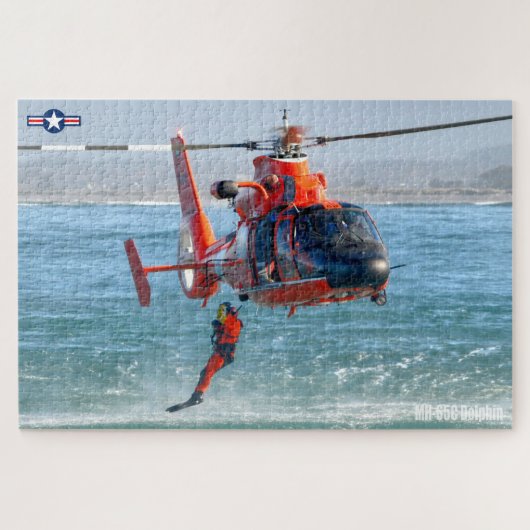 MH-65C-DOLPHIN (20x30 INCH) Puzzle (Horizontal)