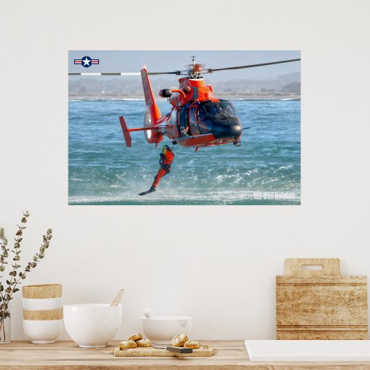 MH-65C-DOLPHIN POSTER (Küche)