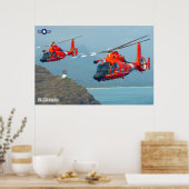 MH-65D DELPHIN POSTER (Küche)