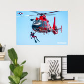 MH-65D DELPHIN POSTER (Heimbüro)