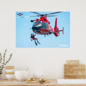 MH-65D DELPHIN POSTER (Küche)