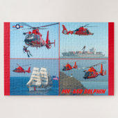MH-65D-DOLPHIN (20 x 30 INCH) Puzzle (Horizontal)
