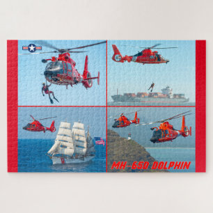 MH-65D-DOLPHIN (20 x 30 INCH) Puzzle