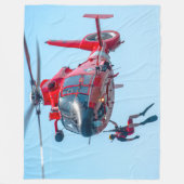 MH-65D-DOLPHIN FLEECEDECKE (Vorderseite)