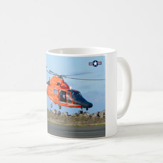 MH-65D-DOLPHIN KAFFEETASSE (VorderseiteRechts)