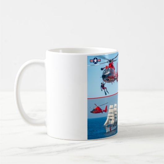 MH-65D-DOLPHIN KAFFEETASSE (Links)
