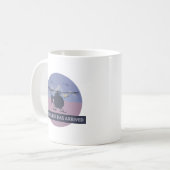 MH-6-Little-Bird-Hubschrauber Kaffeetasse (Vorderseite Links)