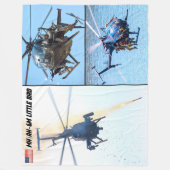 MH/AH-6 MILLIONEN BIRD FLEECEDECKE (Vorderseite)