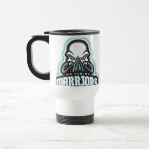 MH Gaming Warriors Maskottchen-Logo-Reisemug Reisebecher