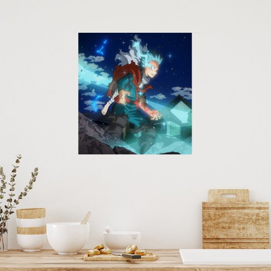 MHA Deku x Eri 100 Poster (Küche)
