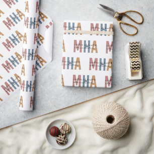 MHA Master of Health Administration Abschluss Geschenkpapier