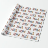 MHA Master of Health Administration Abschluss Geschenkpapier (Ungerollt)