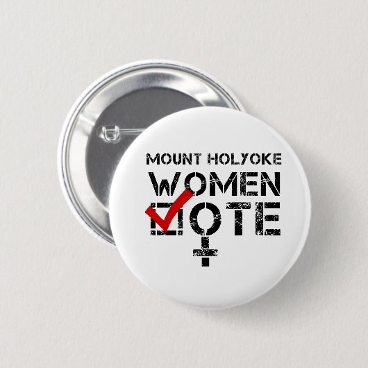 MHC Frauen-Abstimmungs-Button Button (Vorne & Hinten)