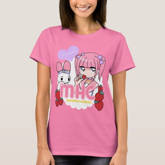 MHC strawberry milk T-Shirt (Vorderseite)