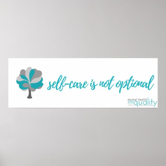 MHEW Poster: Selbstversorgung ist nicht optional Poster (Vorne)