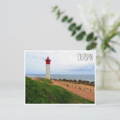 Mhlanga Leuchtturm grün Postkarte (Stehend Vorderseite)